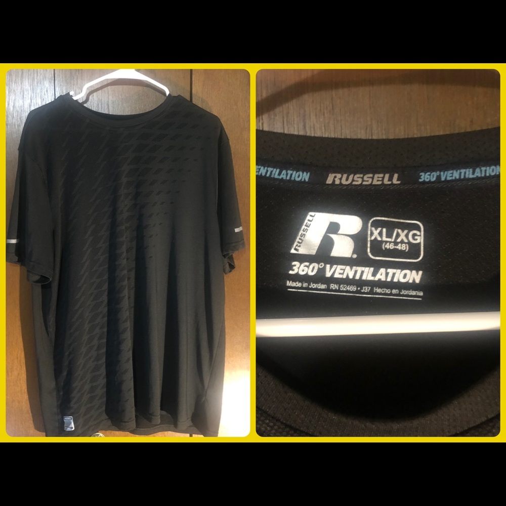 Russell 360 ventilation, pullover short sleeve